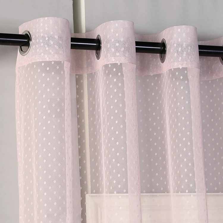 Fashionable design wholesale sheer bedroom modern curtain window