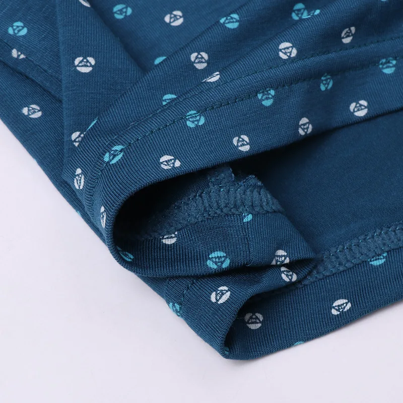 Factory price durable breathable printed boxers for young men