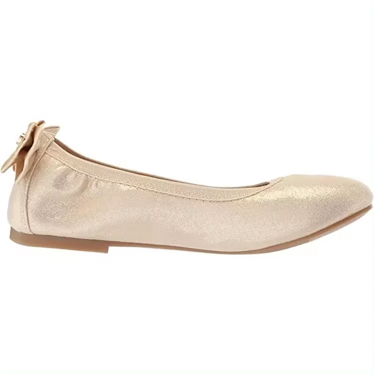 Professional custom High Quality Classic Leisure Flats Women Flat Shoes Genuine Cow Leather Shoes