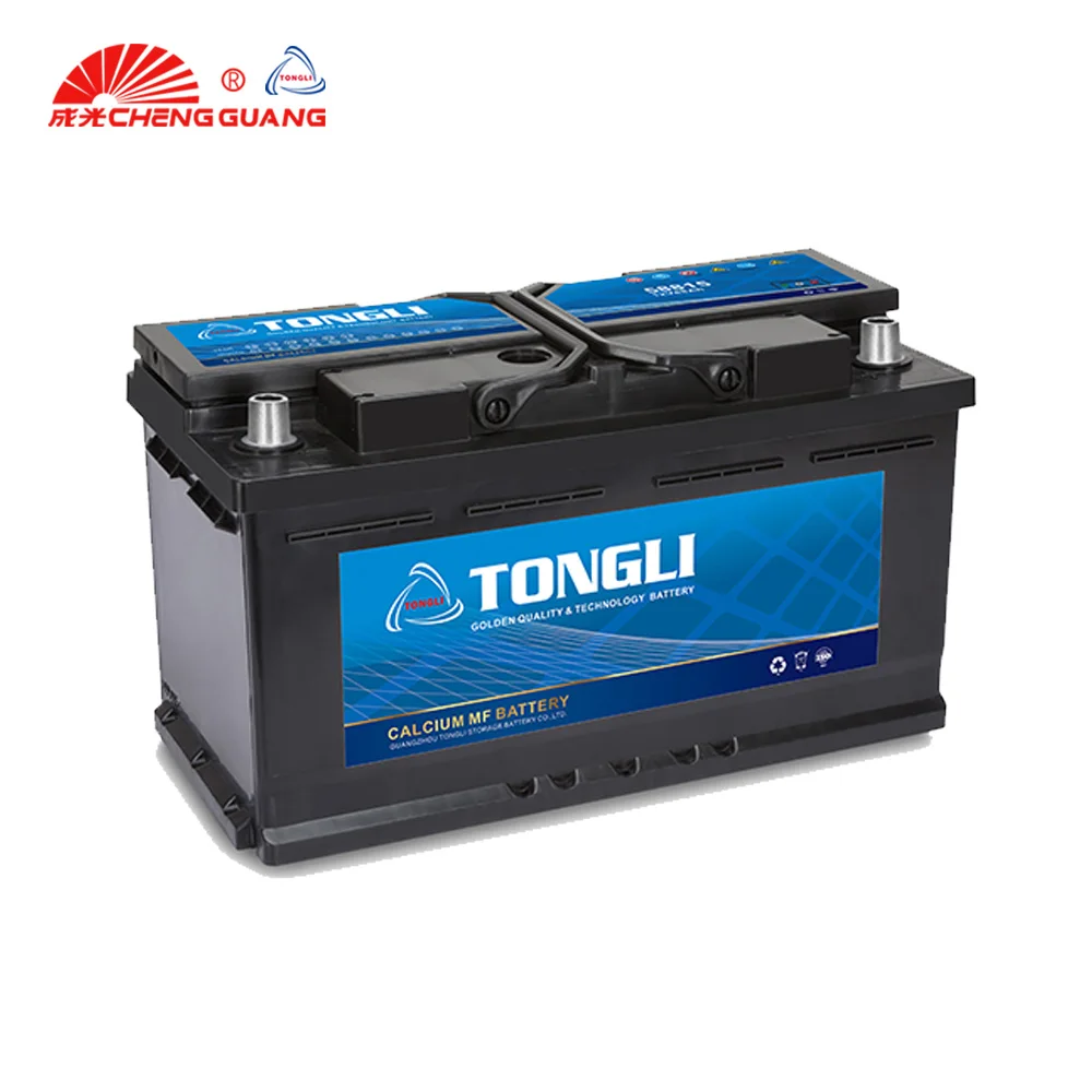 Tongli брендовые Автомобильные батареи немецкого стандарта DIN100/60033 12V автомобильная батарея в Корейском стиле Автомобильная