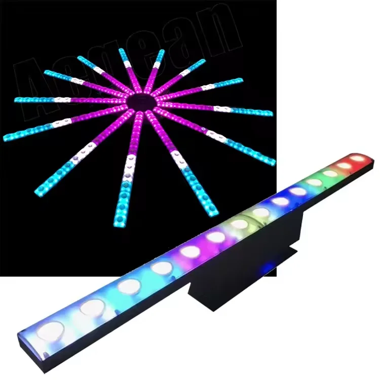 New Arrival 84pcs Rgb Led Matrix Light Pixel Bar Wall Washer For Ktv Club Party