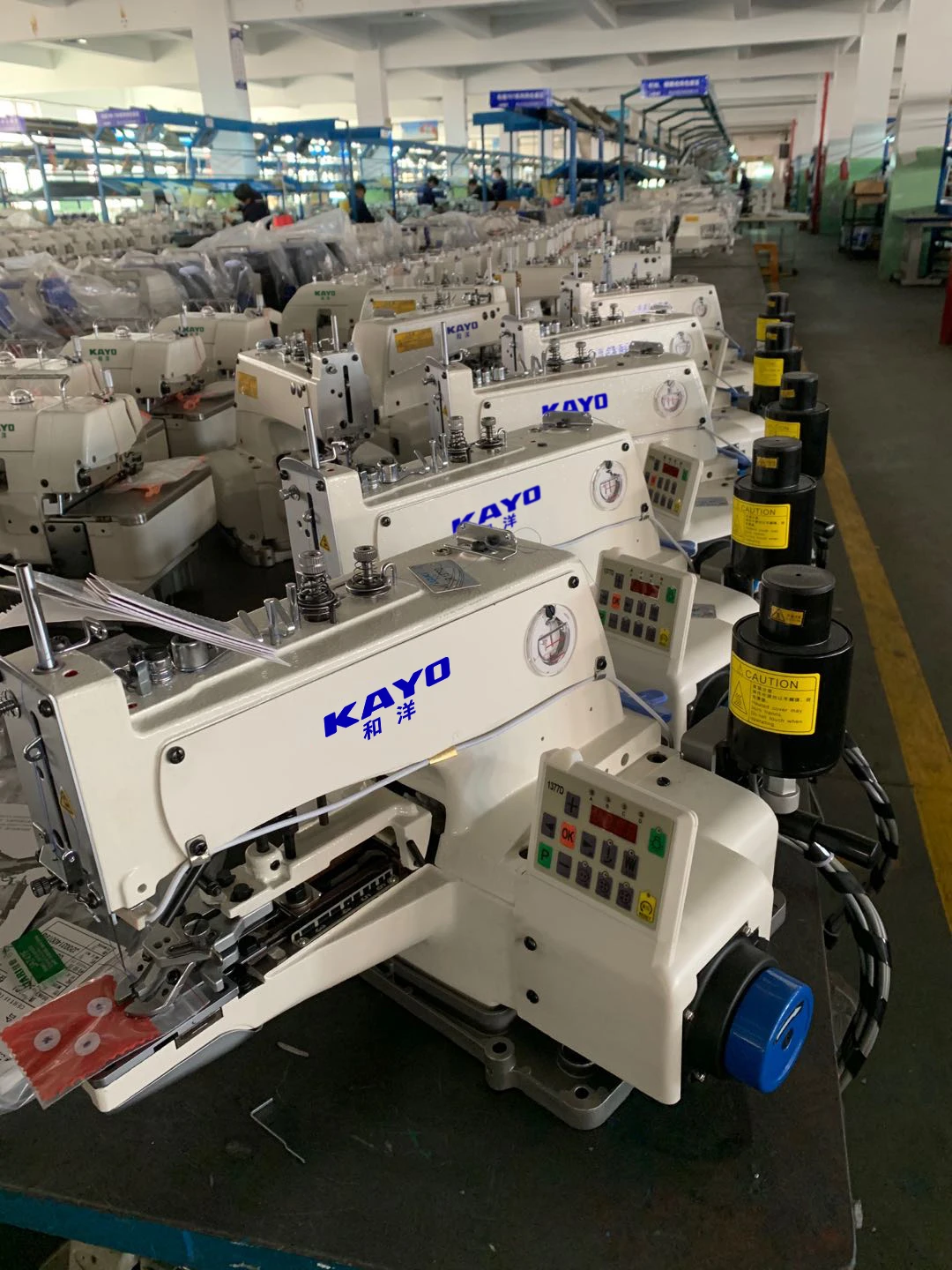 KAYO KA373D Custom stitching sewing machine button sewing machine maintenance is simple