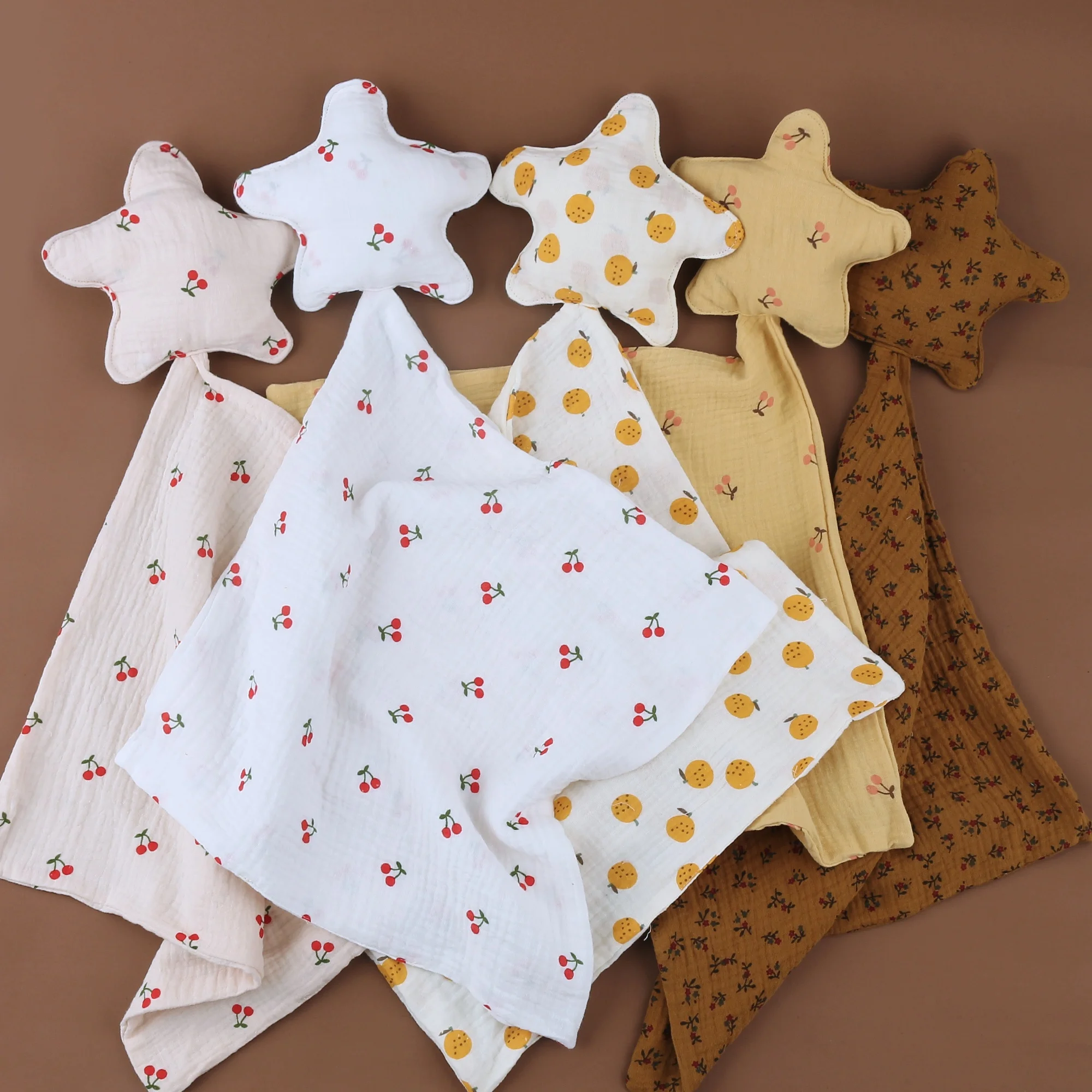 Baby Security Blanket Baby Infant Comforter Toys With The Star And Moon
