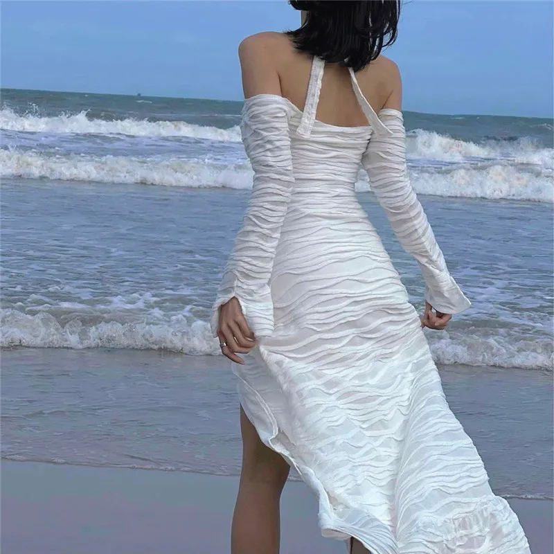 Summer fashion long dresses women white dresses for women elegant dresses