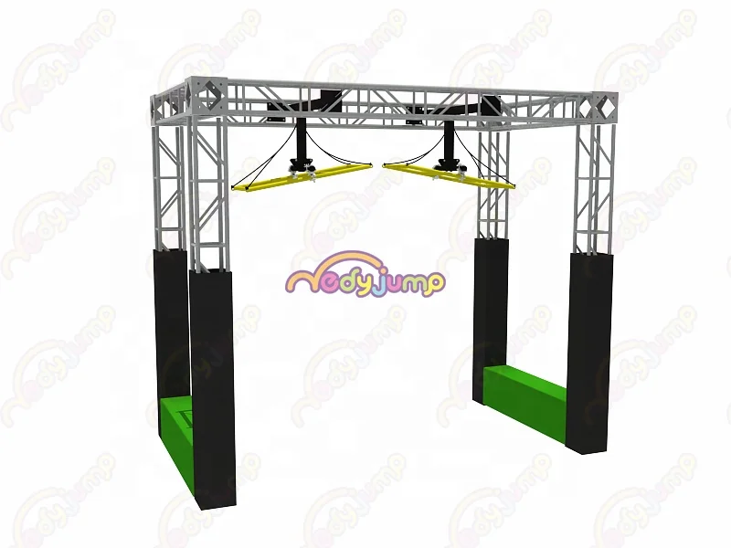 
Kid Indoor Playhouses Trampolines Bounce Bouncer Children Playground Ninja 