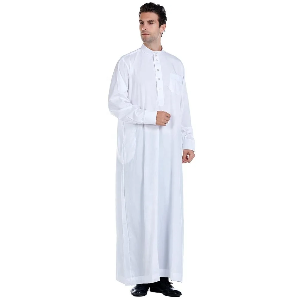 Men Muslim Middle East Saudi Arabia prayer robes men abaya clothes Muslim robes