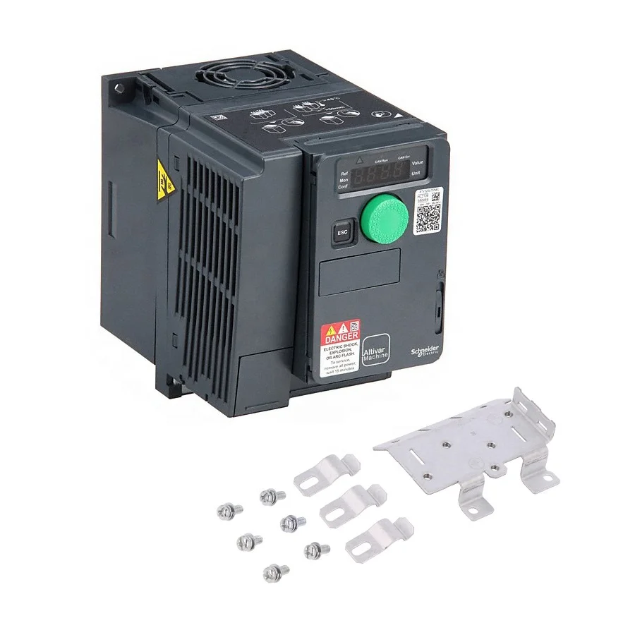1.5KW ATV320 Series ATV320U15N4C AC Drives Inverter for Schneider Type C2 EMC Filter Original Industrial Automation Triple IP20