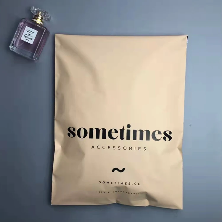 Customised 50cm Clear Poly Bag Eco Friendly Plastic Shipping Mailing Bags