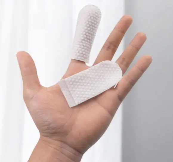 Dog Teeth Cleaning Finger , 50Pcs Dog Dental Care Wip for Cat and Dog