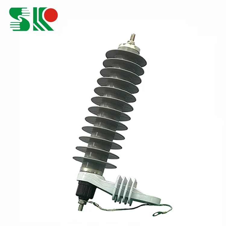 lightning arrester electrical surge arrester 36kv 10ka 11kv surge arrester