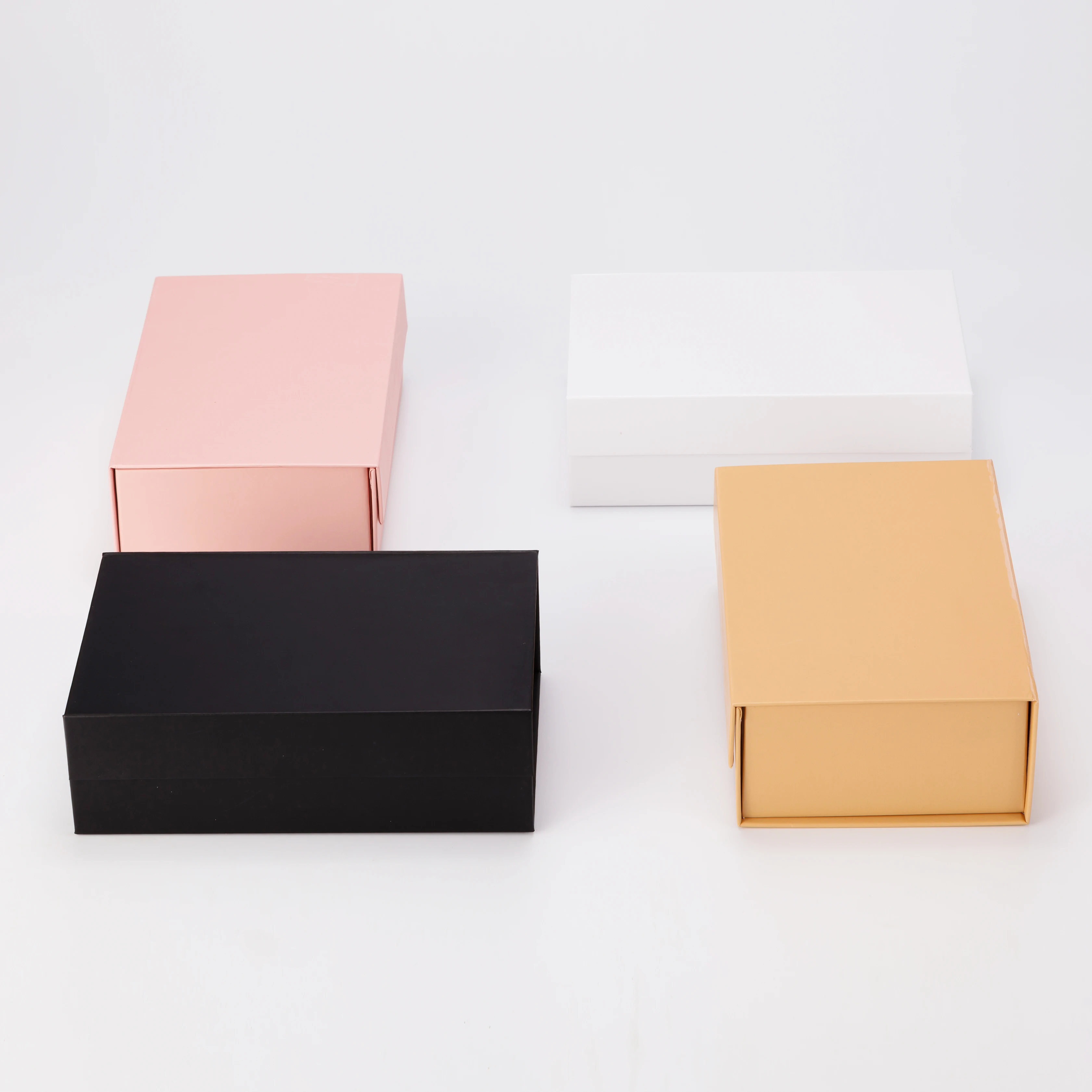Food Grade Folding Box Logo Box With Gate Fold Lid Folding Paper Box