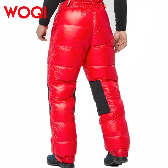 WOQI Best Cold-Weather Hiking Pants Winter Pants with High Elastic Waistband Warm Buns Comfortable Outdoor Hiking Clothing