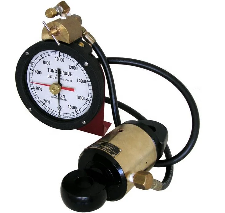 Hydraulic Power Tong Torque Sensor Gauge and Loading Tong Line & Torque Indicator System Manual Tong Steel High Provided