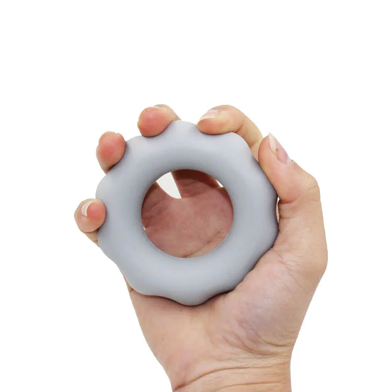 Finger Training Exercise Strengthener Ring Rubber Donut Portable Power Gripping Strength Silicone Hand Grip
