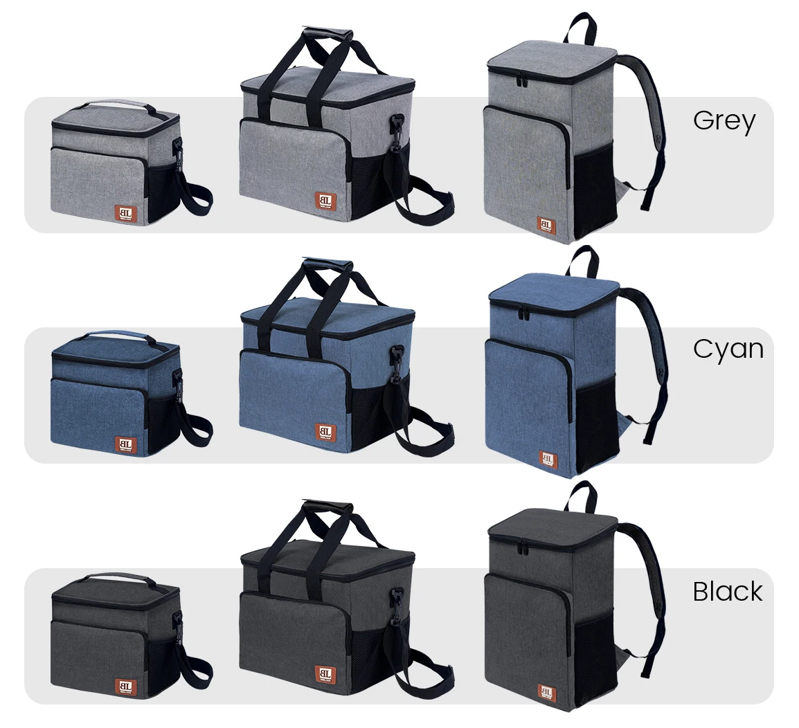 Eco Friendly Reusable Shopping Thermal Insulated Non Woven Aluminum Foil Grocery Cooler Bag