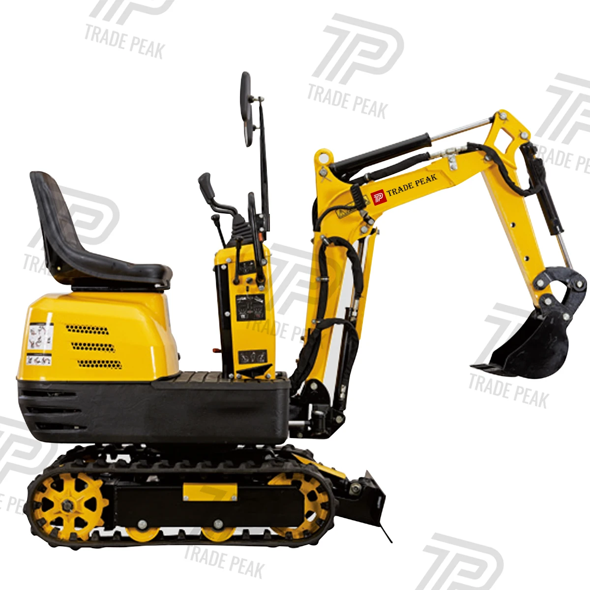 Hot Sell Customizable QTP06 0.6Ton Mini Excavator for Sale Chinese Max Italy UNIQUE Gas Clearance Customized Germany Cylinder
