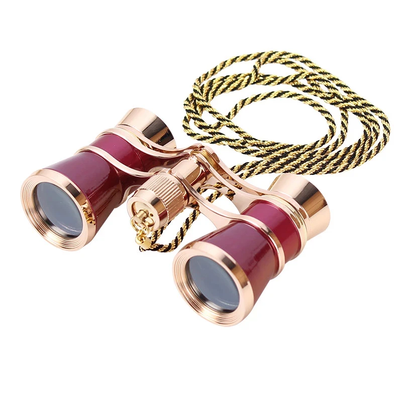 3X25 компактные легкие женские Мини-кинотеатры старые модные антикварные очки оперы бинокли для музыкальных