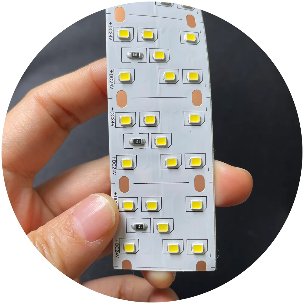 280leds/m 30mm PCB smd2835 dc24v led light strip for big size aluminum channel profile linear light