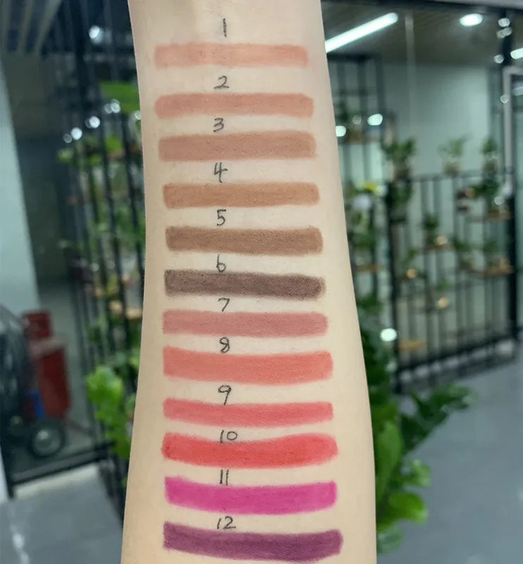 New Arrival Lip Liner Lipstick Makeup  Waterproof Cruelty Free Lipliners Custom Logo