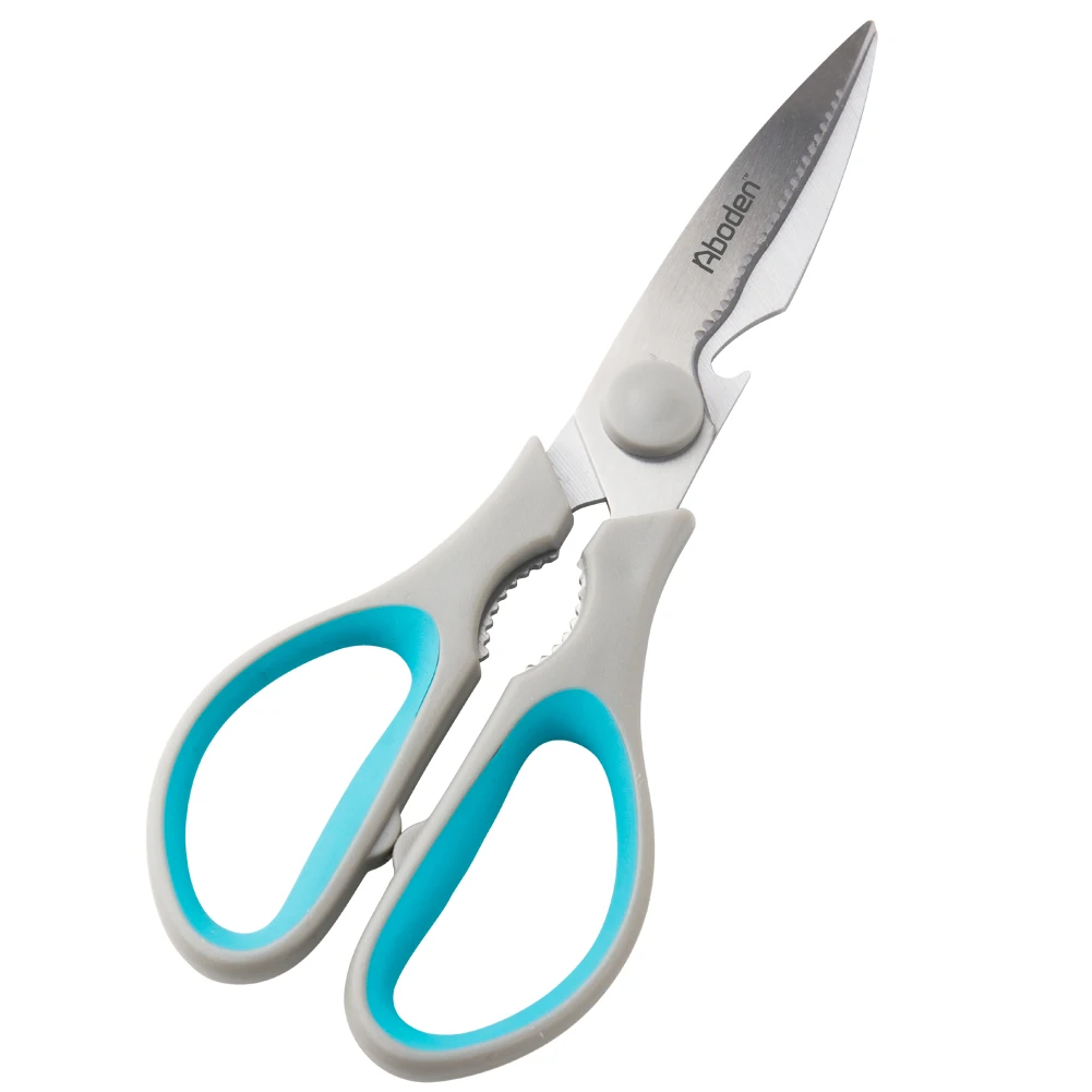 Aboden, Прямая поставка, бирюзовые съемные Многофункциональные кухонные ножницы из нержавеющей стали