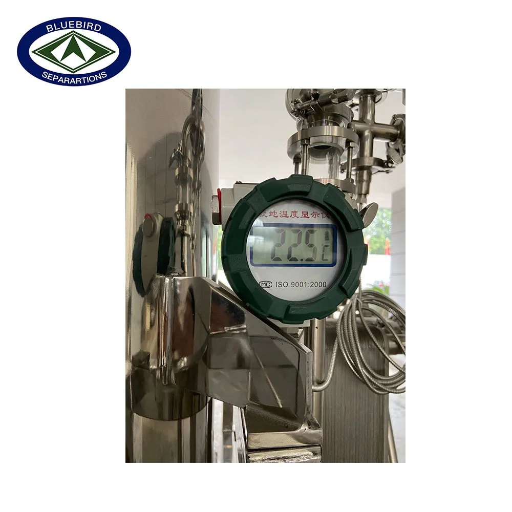 
Hemp Ethanol Extraction Equipment Plants CBD Oil Production System Alcohol Recovery Falling Film Evaporator 