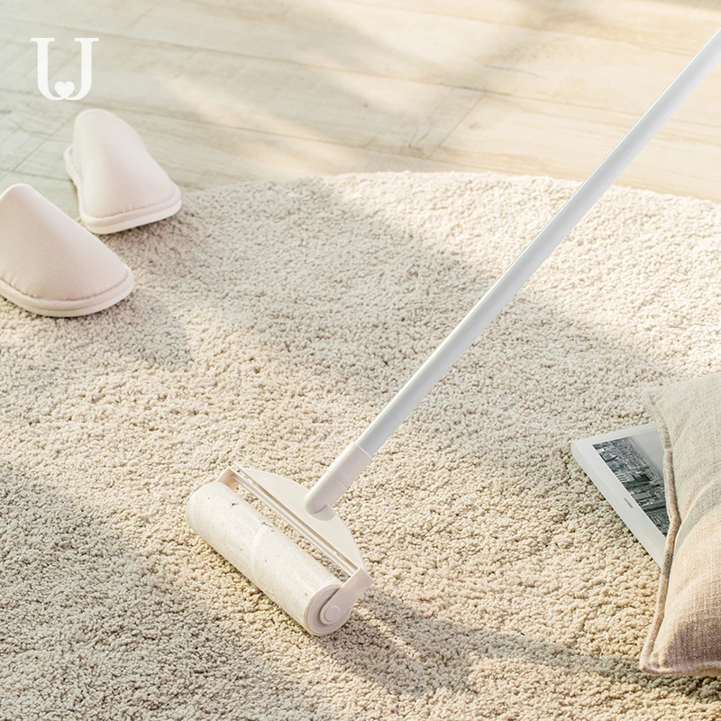Xiaomi Jordan&Judy Bathroom Accessories Magic Cleaning flat Mop with Handle Sticky Hair Rod Roller