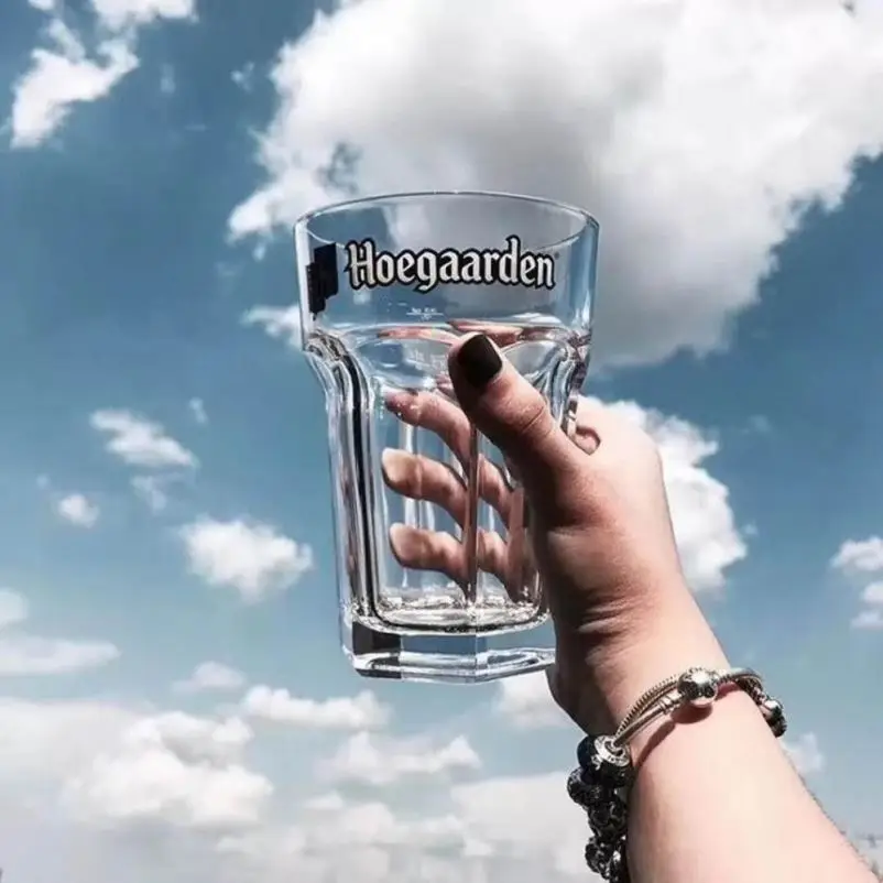 Пивная Стеклянная Кружка высокого качества Hoegaarden 120 мл в наличии