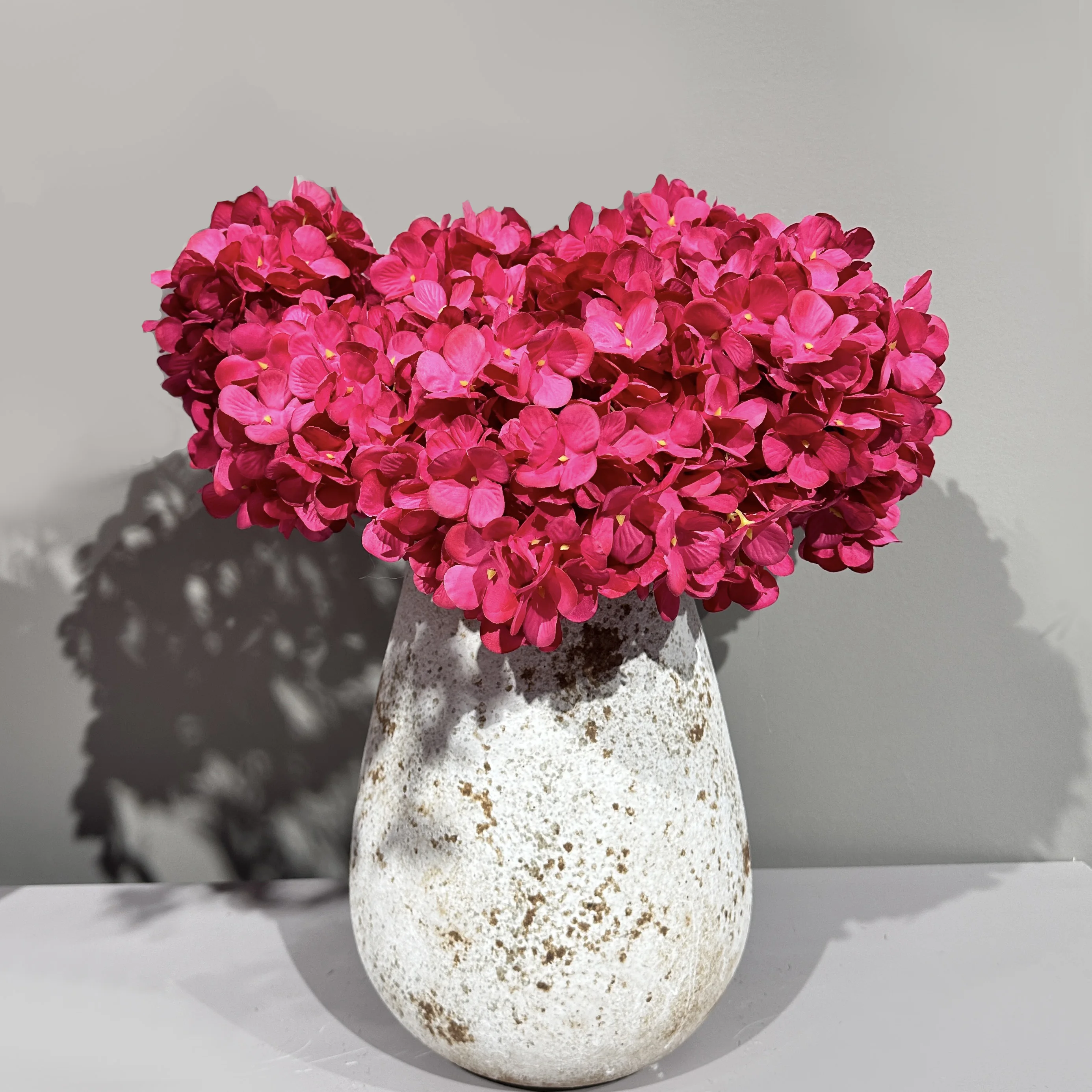 high quality lively Silk artificial hydrangea flower for wedding banquet wedding