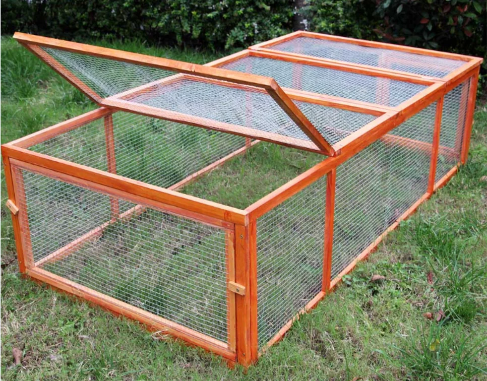 Bunny Hutch XXL folding chicken coop cages Pet Pen Barn Free run Enclosure