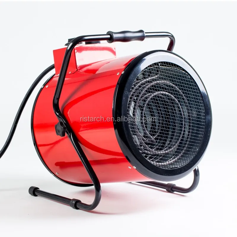 Electric heater with fan