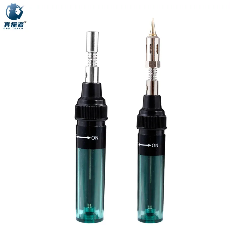 GF-LTT 3in1 pen shaped wireless diy butane small gas portable soldering iron pen torch butane set