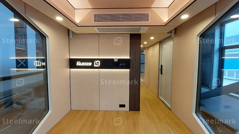 Prefabricated Capsule Homes House Smart Hotel Project Prefab Houses Space Capsule