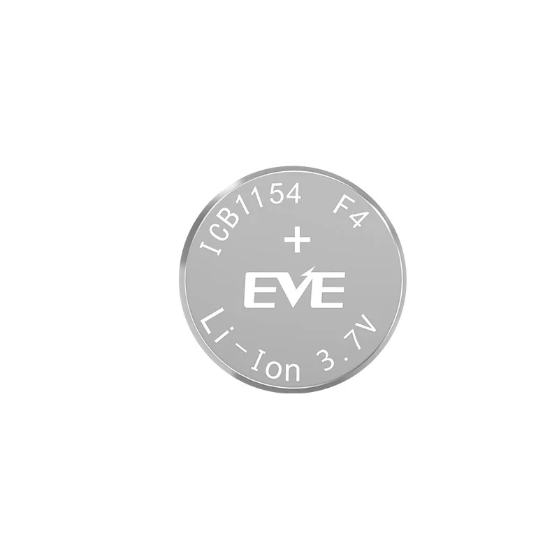 EVE ICB1154 F4 50mAh small button lithium ion battery 3.7V earphone headset battery