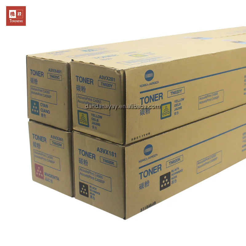 TENGNENG TN619 TN620 оригинальный тонер-картридж для Konica Minolta C 1060 1070 2060 2070 1060L 1070L 2060L 2070L копировальный Тонер