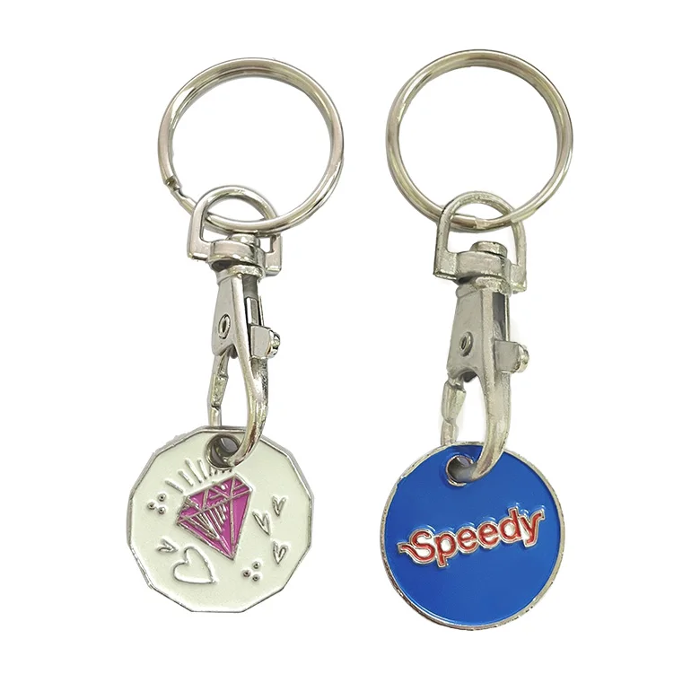 Best selling custom fashion metal Keychain Detachable Stainless steel keychain for gift souvenir
