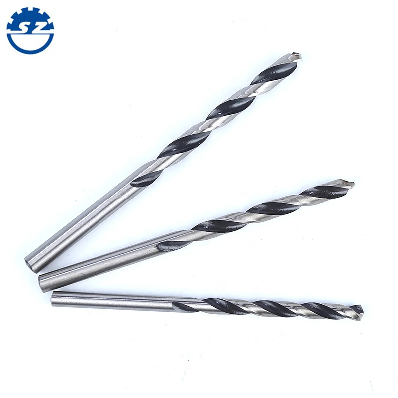 25pcs din 338 hss 4241 roll forged white finished straight shank drill bits set in metal box