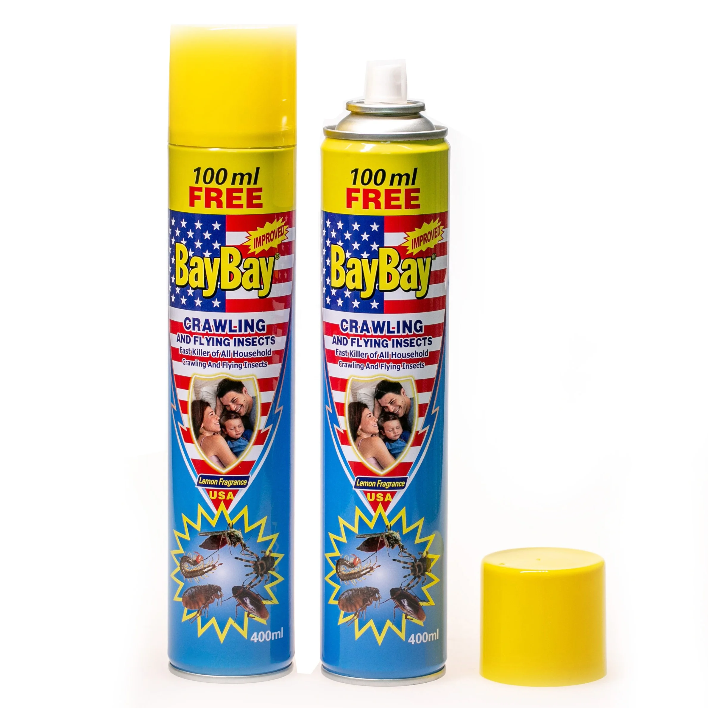 BAYBAY  Mosquito Killer Household Flower Scent Sleeping Chemical Insect Killer Aerosol Insecticide