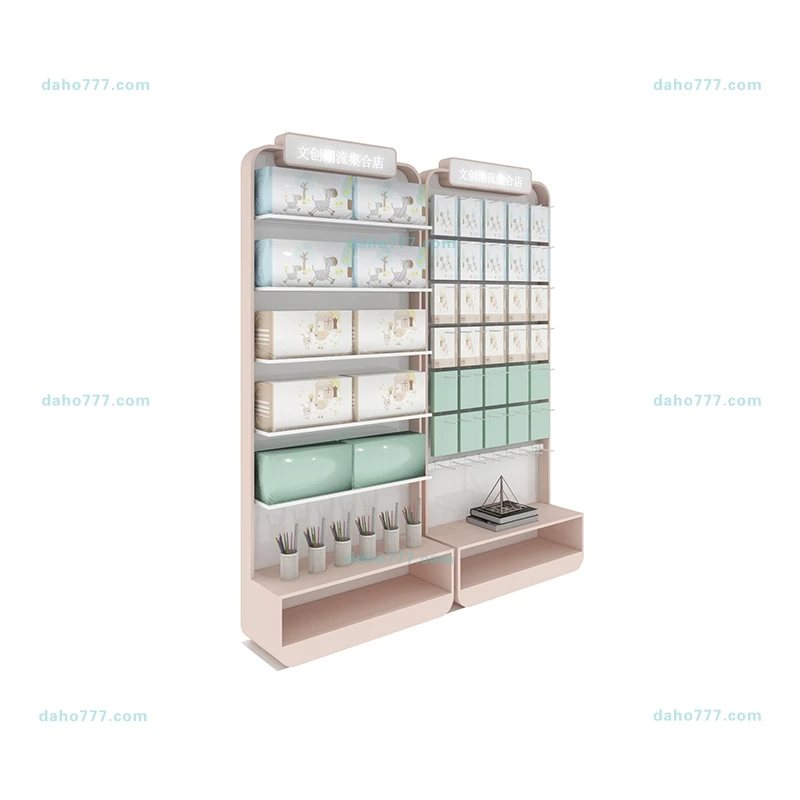 Hot Sale Dollar Stationary Convenience Store Shelving Retail store shopping mall display stands