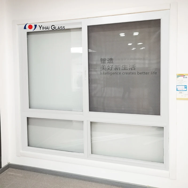 China Window Soundproof Windproof Hurricane Impact Glass Upvc Windows Single Double Glazed Vinyl Sliding Pvc Windows