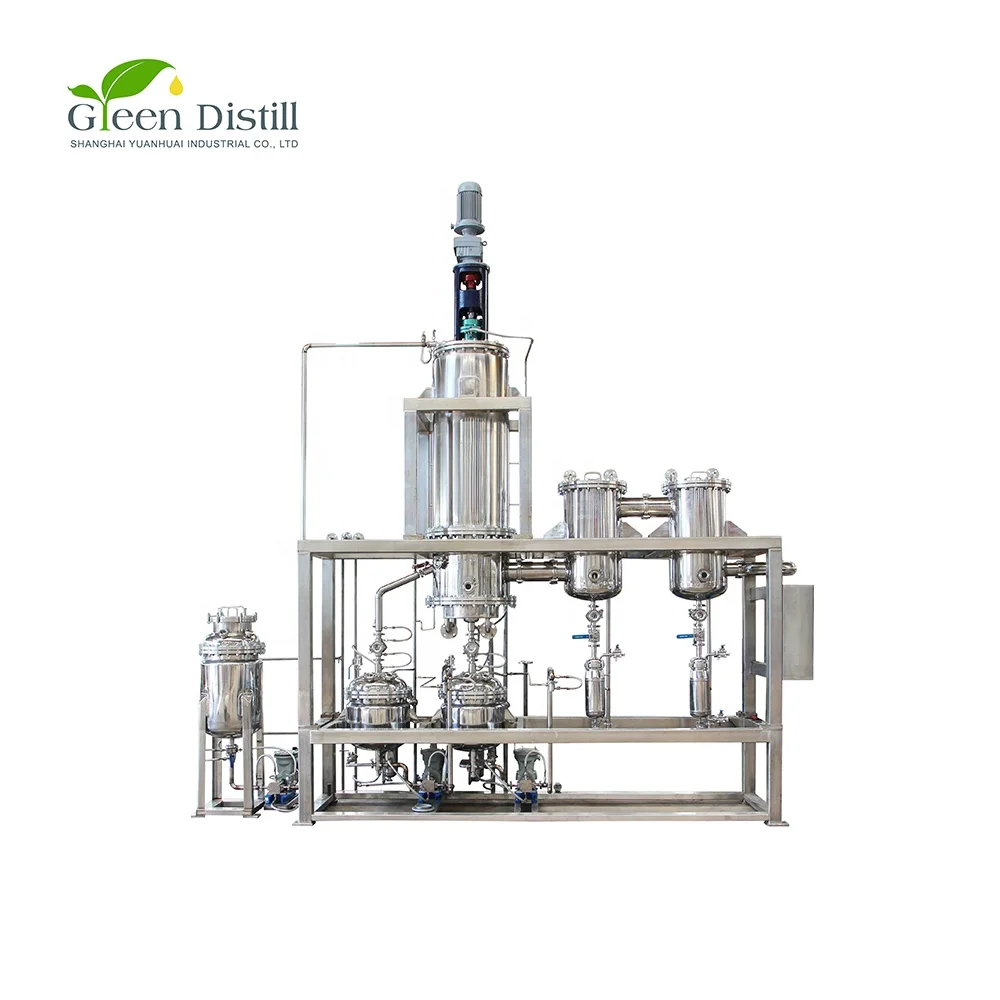 
Industrial Scale 2m2 CBD Oil Extraction and Purification Molecular Distillation Equipment 