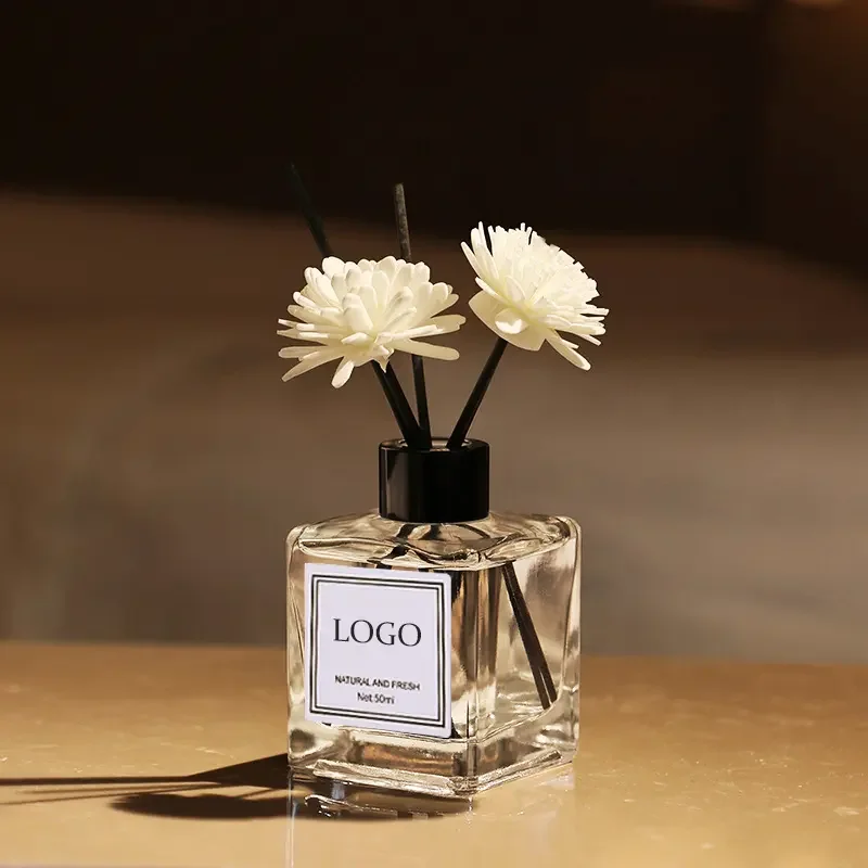 Home Fragrance Osmanthus Jasmine Perfume Natural Essential Oil Reed Diffuser Mini 50ml