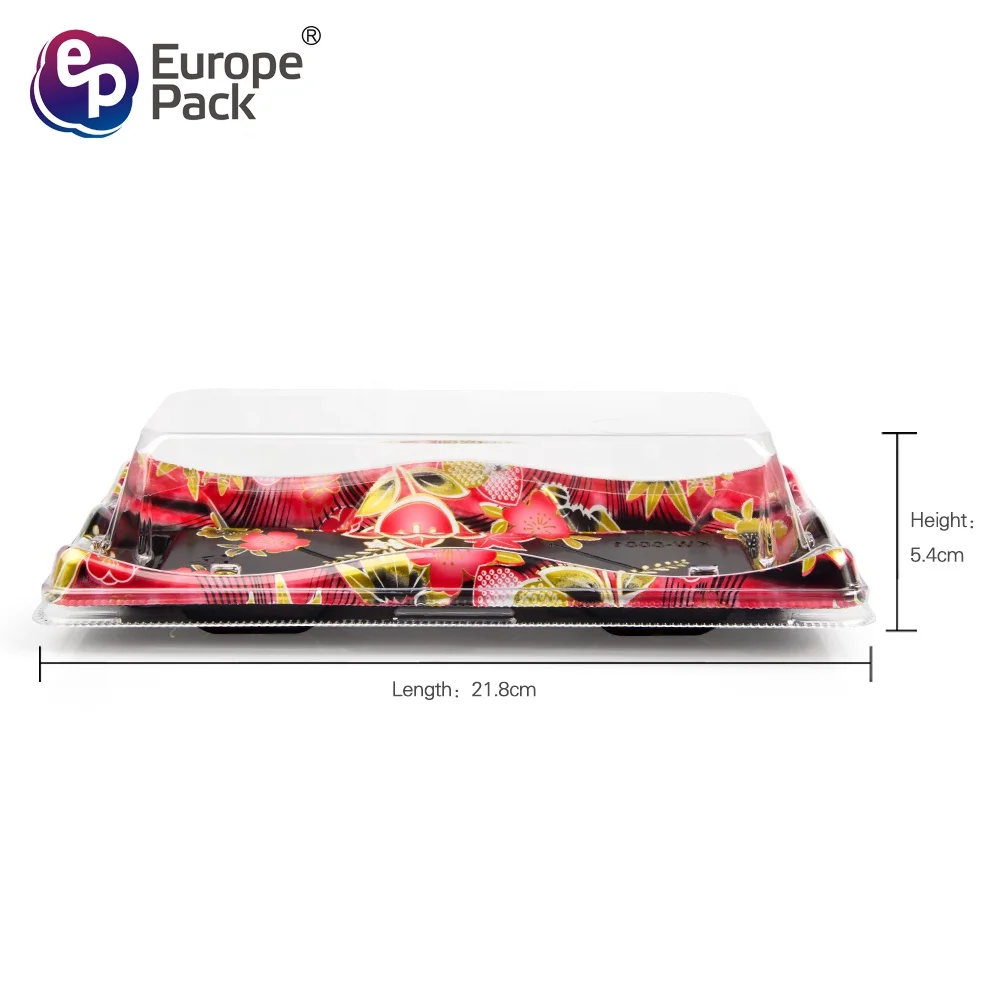 China supplier wholesale 8 inch takeaway cheap clamshell packing for sushi