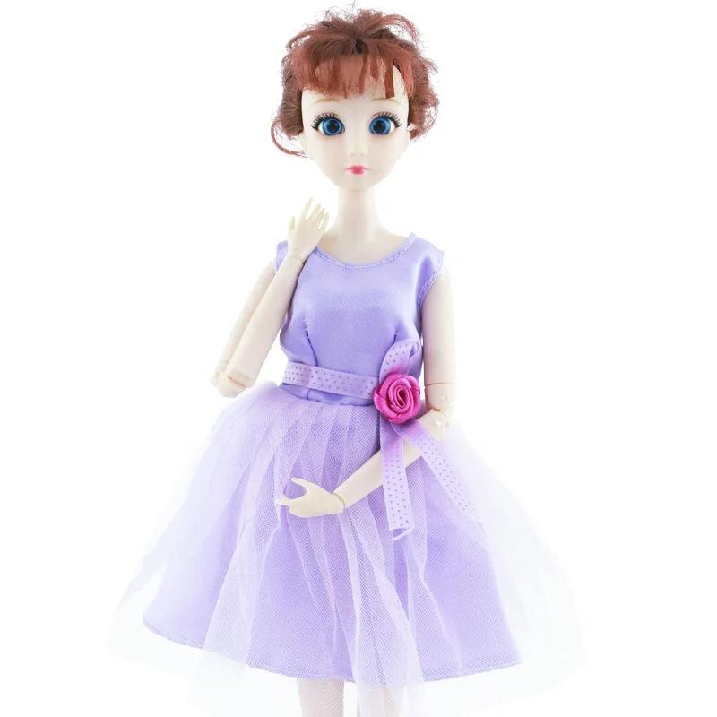 High Quality Handmade Fashion 28cm 30cm BJD Doll Clothes Wedding Dresses Coat For Doll Dress
