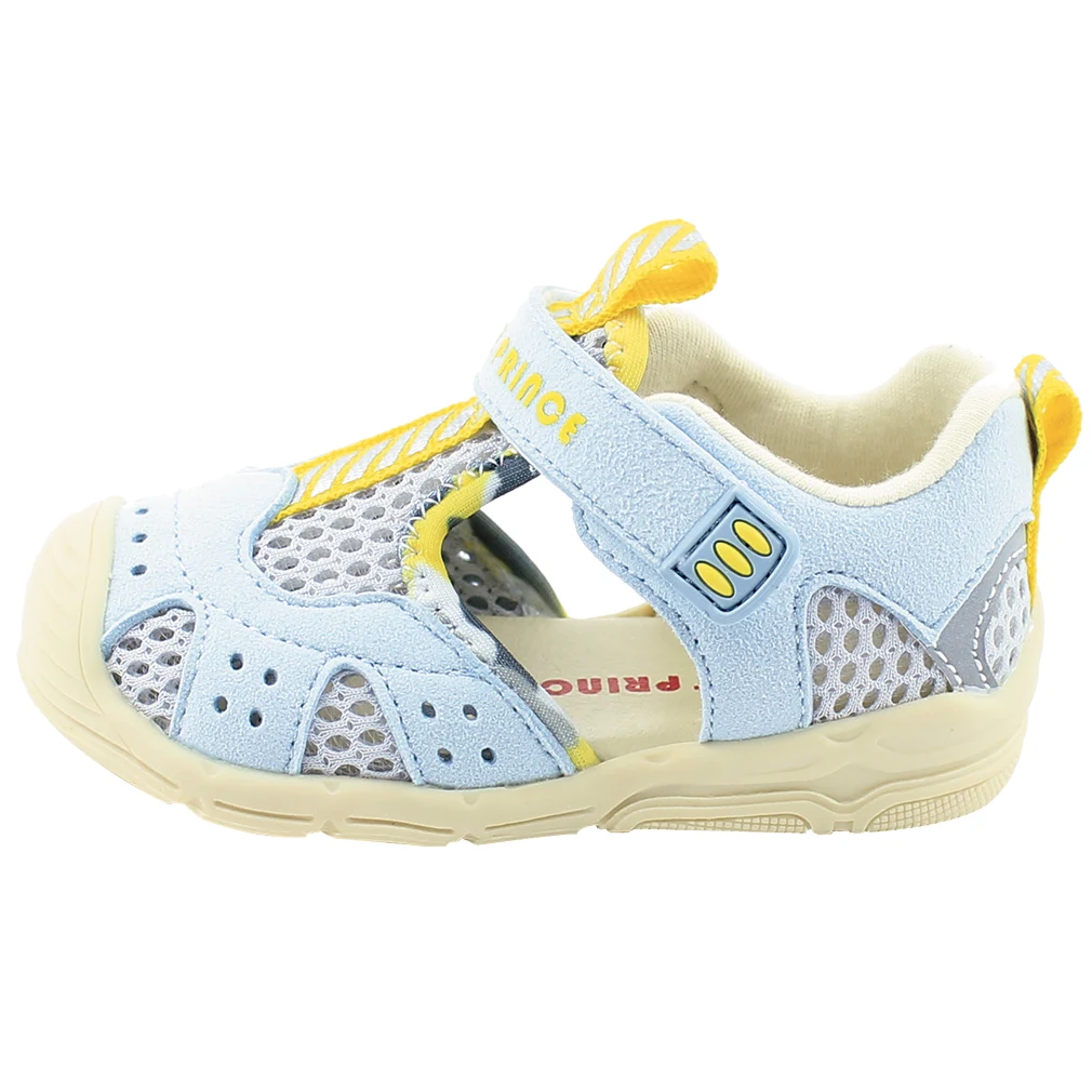 Синие Летние Симпатичные тапочки OEM/ODM, Детские пляжные сандалии первого шага для мальчиков, Детские пляжные сандалии