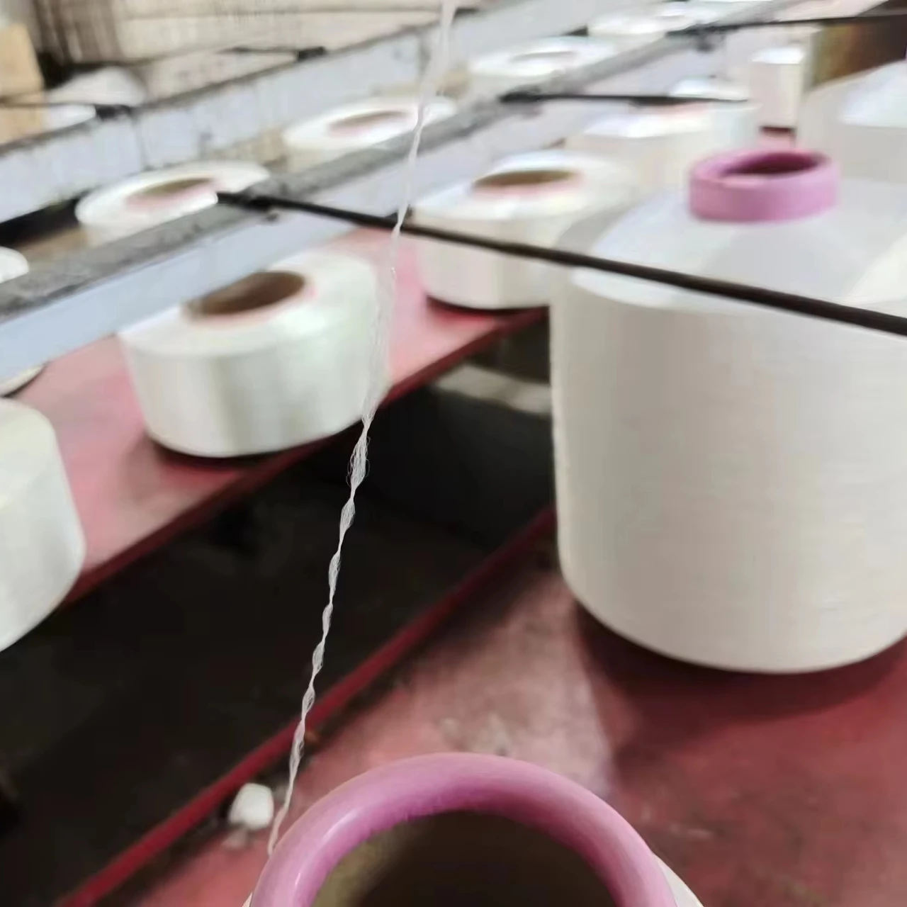 polyester textured DTY yarn 150D/144F and 150D/48F NIM,HIM,SIM polyester DTY yarn for textiles