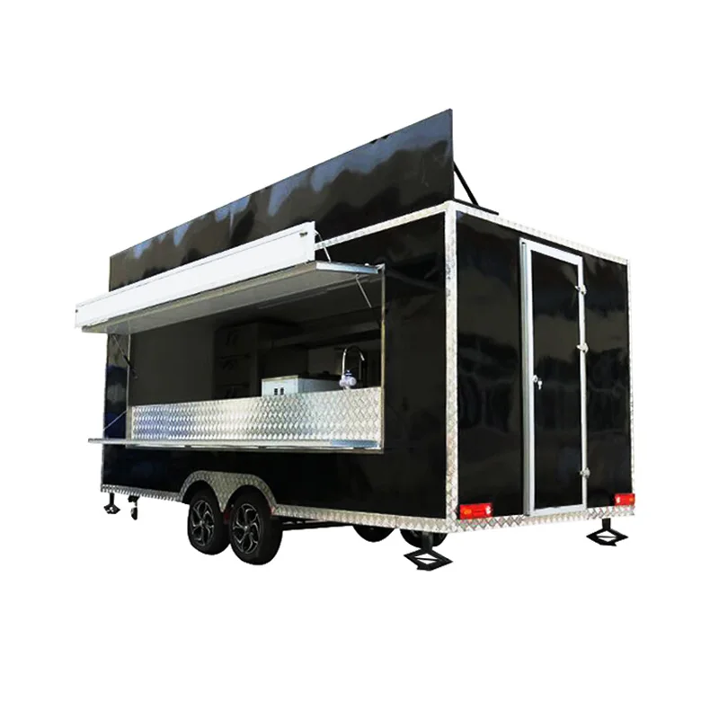 Пищевой грузовик солнечные панели фургон Kiosco