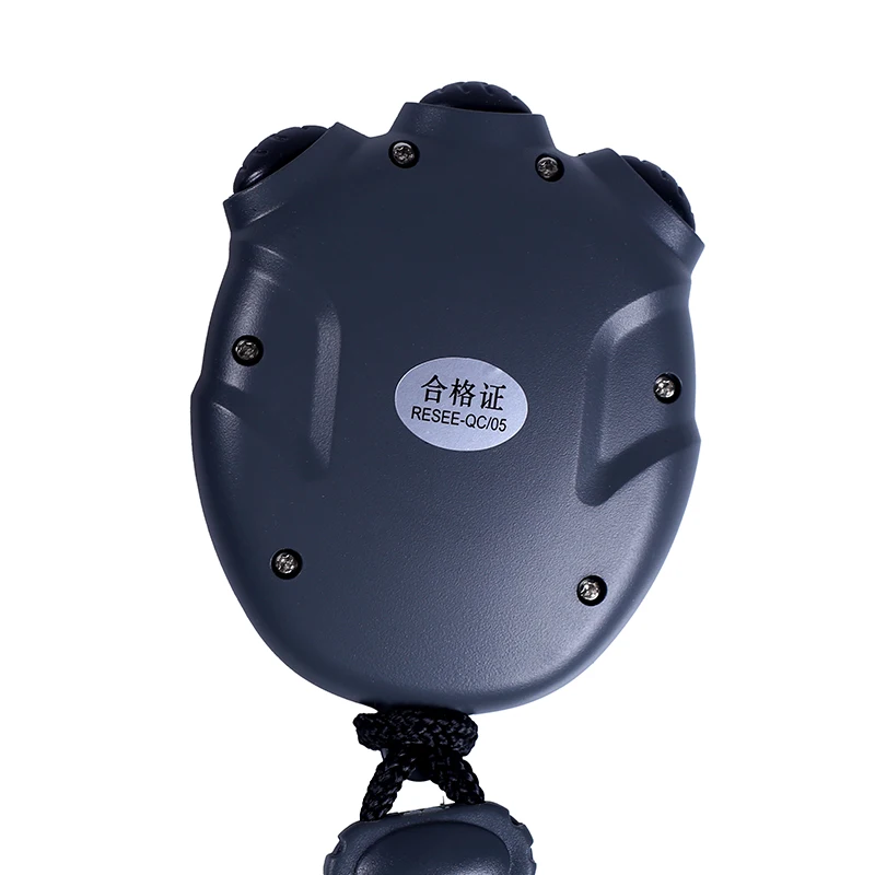 Resee цифровой ручной секундомер 60 кругов памяти профессиональный спортивный трехрядный дисплей