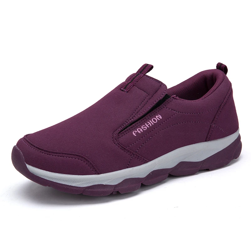High quality women casual sport shoes walk slowly casual slip on shoes casual shoe