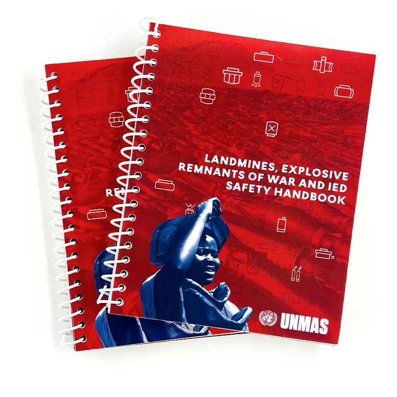 Wholesale Custom Printed Booklet Educational Picture Books Catalog Brochure Note Book Printing Spiral Notebook
