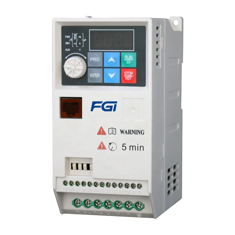 2.2KW 220V Motor Speed Vector Control Inverter 1 Phase Input 3 Phase Output 3HP VFD Variable Frequency Drive Converter Variator